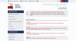 Desktop Screenshot of bip.lasowicewielkie.pl